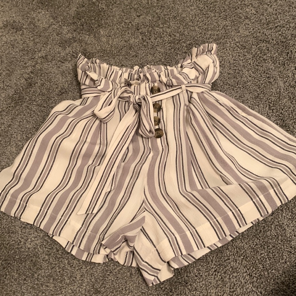 flowy beach shorts
